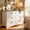 Gray, variant on 6-Drawer Double Dresser for Bedroom, Modern Wood Chest of Drawers with Large Storage, Smooth Metal Glides & Anti-Tip Safety, Black