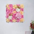 thumbnail image 3 of YAOMOBB Flower Wall Panel DIY Square Artificial Rose Flower Wall Panel 3D Floral Backdrop Decoration, 3 of 7