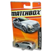 Matchbox VIP Cadillac VTS Wagon (2010) Mattel Silver Toy Car 37/100