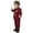 Brick Red, variant on Dressy Baby Toddler Boy 5 Pcs Set Formal Tuxedo Suits No Tail Wedding Christening Baptism Outfits,Size:1-2 Years