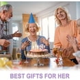 thumbnail image 7 of Yibo 55th Birthday Gifts for Women Best Gifts for 55 Year Old Woman 55th Birthday Gift Ideas 1968 Birthday Gifts for Mom Grandma Aunt Friend Happy 55th Birthday Decorations Blanket, 7 of 7