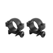 Monstrum Tactical 1" Scope Ring Set, Low Profile, with Picatinny/Weaver Rail Mount