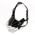 thumbnail image 4 of Adjustable Stainless Steel Dog Muzzle Wire Basket for Large/X-Large Dogs, Breathable Anti-Bite Training Mask with Leather Straps, Durable Secure Comfort Fit Bite Prevention 3.94", 4 of 4