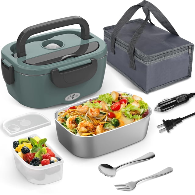 Caja de Almuerzo Eléctrica WisaKey 80W 12V 24V 110V 220V