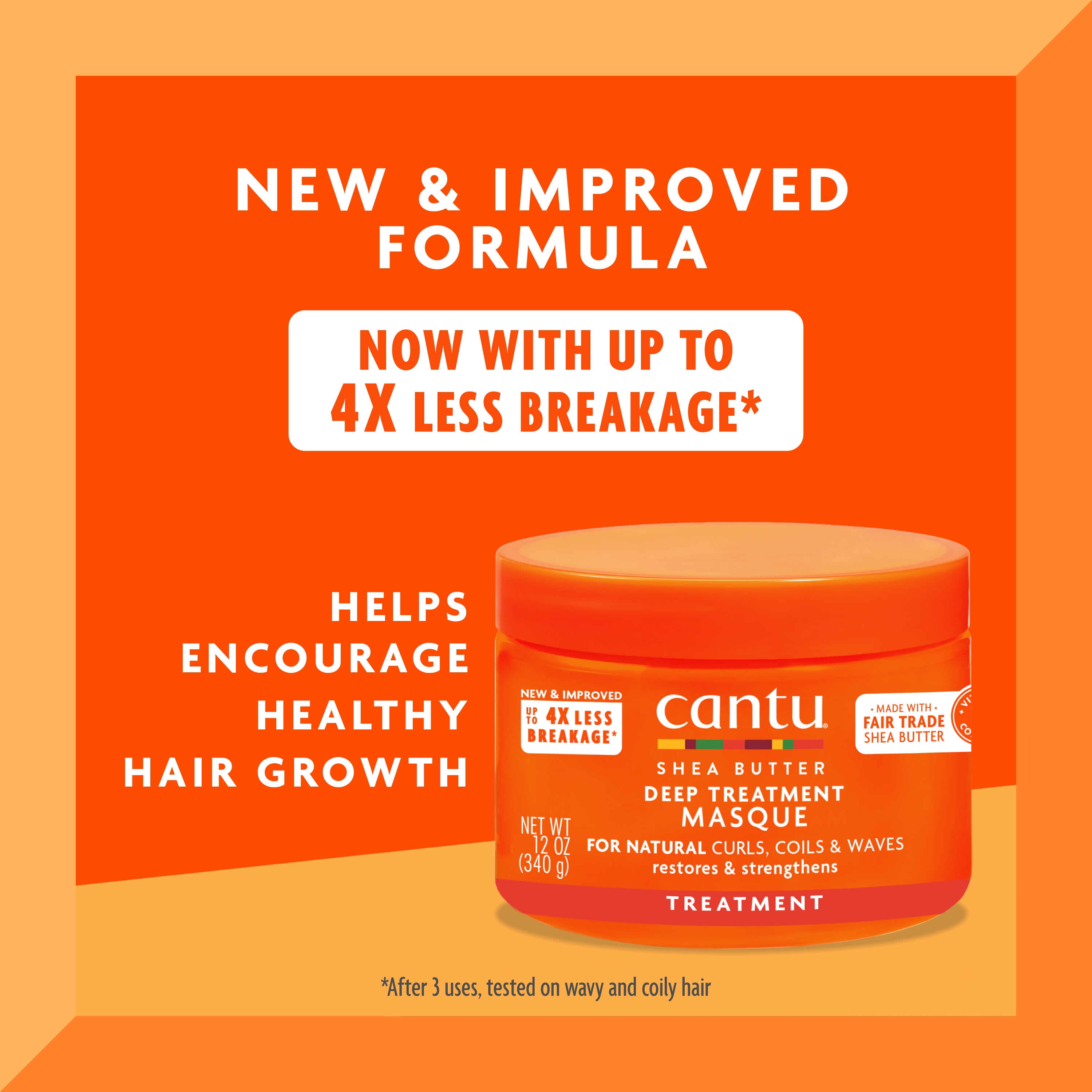 Cantu Shea Butter Deep Treatment Masque, 12 oz