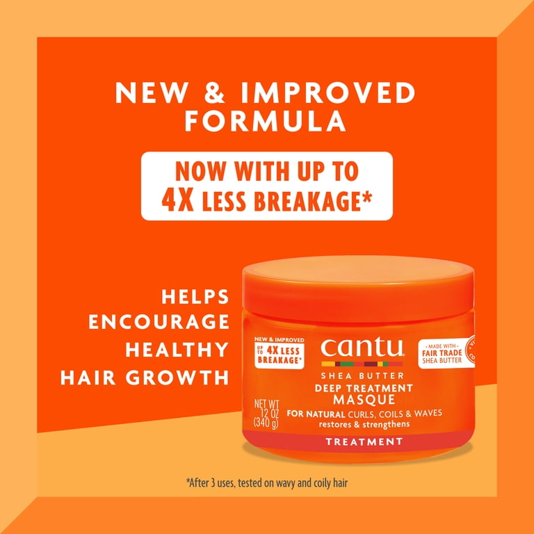Cantu Shea Butter Deep Treatment Masque, 12 oz photo 2