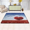 thumbnail image 2 of SKYSONIC Red Heart Tree Non-Slip Area Rug, Valentines Day Floor Carpet Comfort Floor Mats Decor for Indoor Front Porch Living Room Bedroom Kitchen, 36"x24", 2 of 5