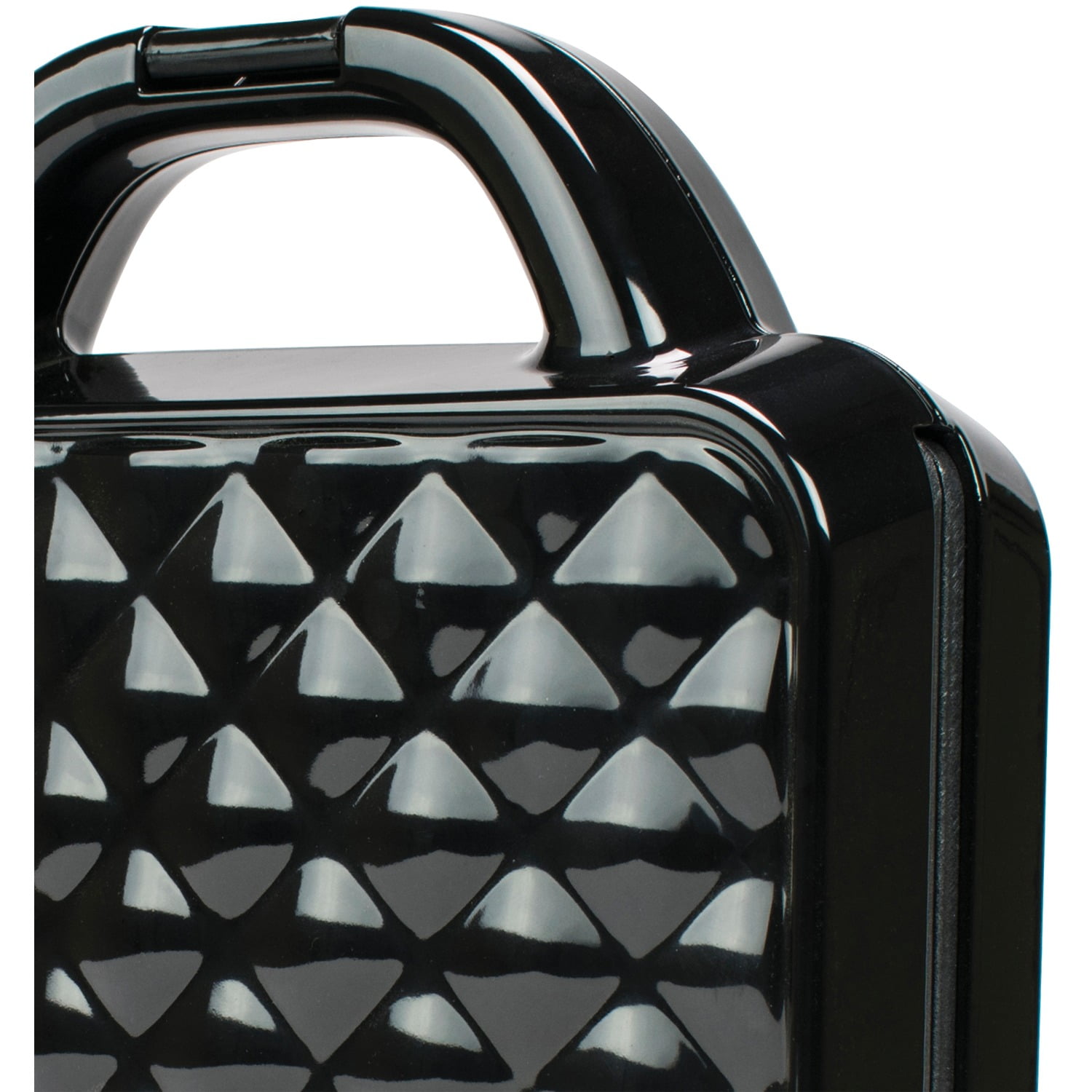 Brentwood Couture Purse Nonstick Dual Waffle Maker (Black)
