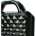 thumbnail image 2 of Brentwood Couture Purse Nonstick Dual Waffle Maker (Black), 2 of 6