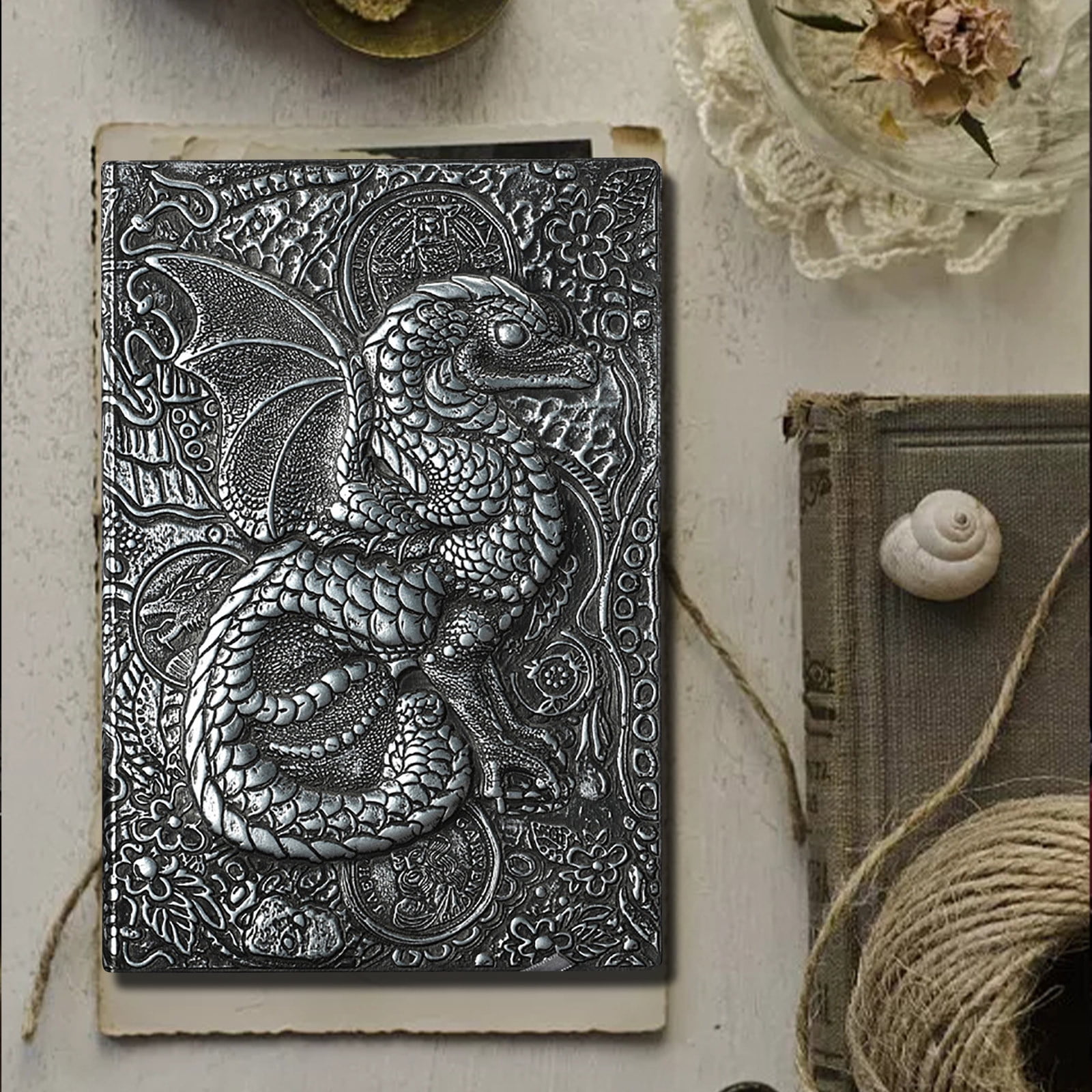 Dinosaur Embossed A5 Hardcover Notepad Notebook Manual
