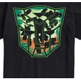 thumbnail image 3 of Transformers - Jungle Logo - Adult Short Sleeve T-Shirt, 3 of 5