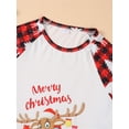 thumbnail image 6 of Nituyy Matching Family Christmas Pajamas Holiday Xmas Sleepwear Set Matching Pajamas for Family, 6 of 8