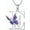 Letter E, variant on AOBOCO Initial Necklace for Women 925 Sterling Silver Purple Butterfly with A-Z 26 Letters Pendant Necklace for Graduation Gifts