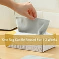 thumbnail image 2 of 20 - Lot de Lingettes Nettoyantes Réutilisables Super Absorbantes Multi-Usages, 2 of 6