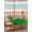 Red Green Lime, variant on Outdoor Tablecloth with Umbrella Hole and Zipper, Christmas Tree Rectangle Table Cloth 60x120 Inch Waterproof Tablecloth, Red Truck Winter Snowflake Country Picnic Table Cover for Patio Camping