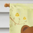 thumbnail image 3 of Carolines Treasures BB6142CHF Easter Eggs Chow Chow Red Flag Canvas House Size, 3 of 4