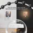 thumbnail image 4 of Yayeee LED Night Lights with Motion Detectors Auto Dusk to Dawn Light Sensors, 2 Pack, Psychedelic Forest, 4 of 7