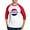 Red/White, variant on CafePress - Pepsi 90S Logo Baseball Tee - Cotton Baseball Jersey, 3/4 Raglan Sleeve Shirt