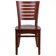 thumbnail image 4 of Flash Furniture Darby Restaurant Dining Chair in Mahogany, 4 of 4