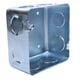 thumbnail image 3 of Caja Cuadrada Itsa Acero Galvanizado 15.5X15.5 Cm, 3 of 3
