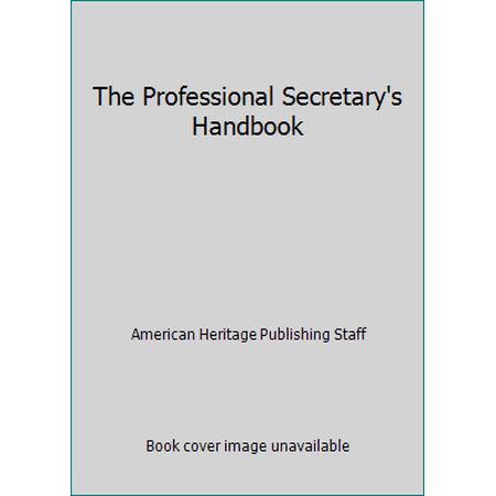The Professional Secretary's Handbook [Hardcover - Used]