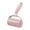 Pink, variant on Hgallory Portable Surface Lint Roller, Reusable Sticky PP Lint Remover for Pet Hair Dust Dirt, with Lids & Tearable Refills, Multi-Purpose for Sofa Clothes Carpet, 60 Sheets per Roll, 1PC, Purple