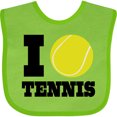 thumbnail image 3 of Inktastic Tennis Gift Boys or Girls Baby Bib, 3 of 4