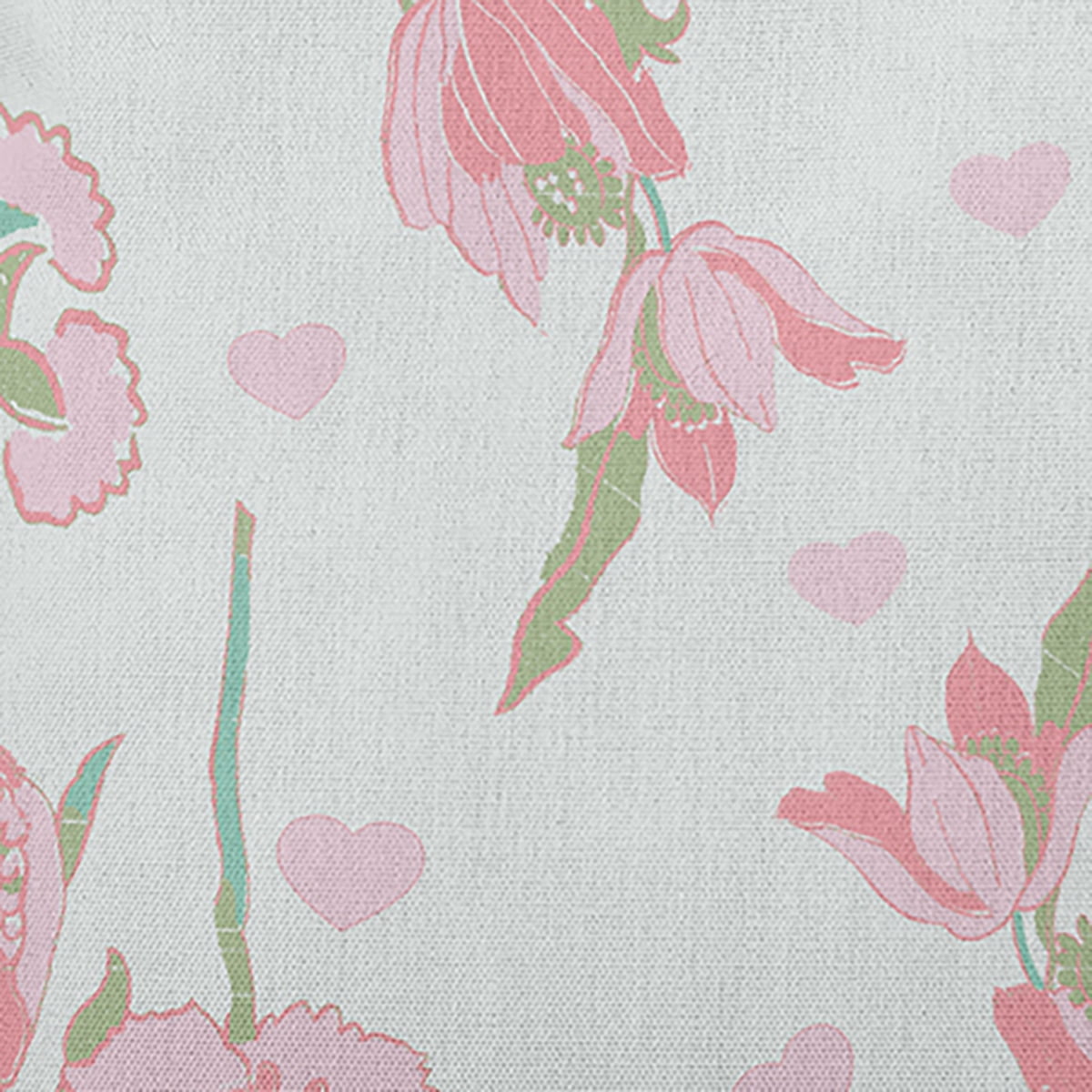 18" x 18" Simply Daisy Love In The Garden Polyester Indoor/Outdoor Pillow, Pale Green Qty 1
