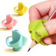 thumbnail image 1 of Genuine Silicone Pencil Grips For Children Soft Handwriting Grip, 1 of 5