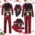thumbnail image 6 of SUXIAN Christmas Pajamas Long Sleeve T Shirt and Pants Holiday Mom Style Ladies Pajamas, 6 of 6