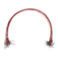 thumbnail image 3 of Steel Fishing Line Leader Anti Bite Wire Leash for Deep Sea Fishing Boating 50cm, 3 of 7