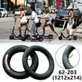 thumbnail image 2 of LEFU for 12 1/2x2 1/4 E-Bike Scooter Pneumatic Inner Tube 12 Inch Inner Tube Replacement for Electric Scooters Thickened Rubber Construction (62-203), 2 of 10
