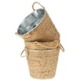 thumbnail image 2 of EeaseCA 3pcs Iron Buckets Flowerpot Planter Gardening Plant Pot with Hemp Rope Handle, 2 of 7