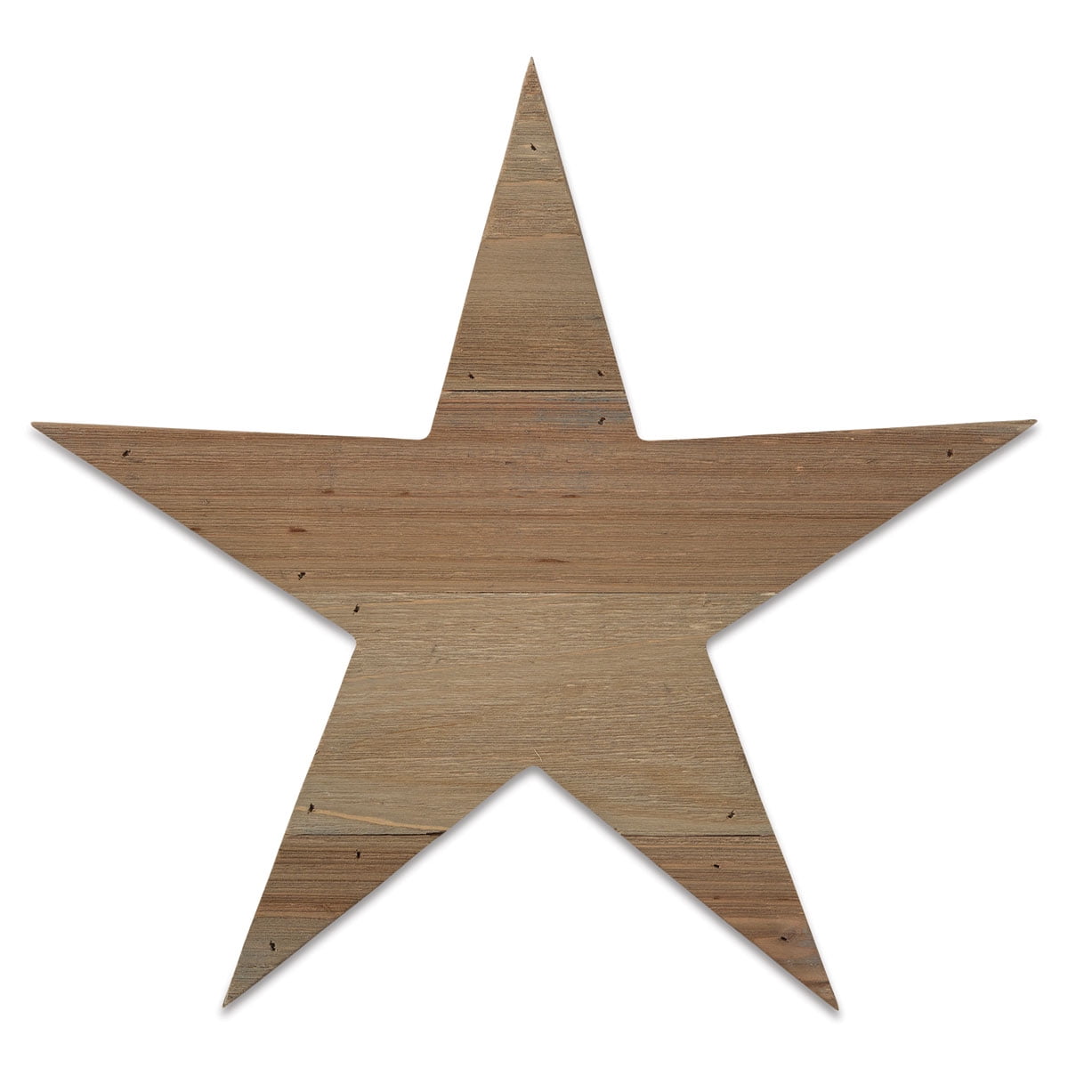 Mix The Media Wooden Plank Plaque, Star 
