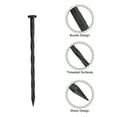 thumbnail image 3 of Garden Stakes, 70Pcs 8 Inch - Plastic Spiral Landscape Stakes for Garden Lawn Yard Weed Barriers Artificial Turf, 3 of 6