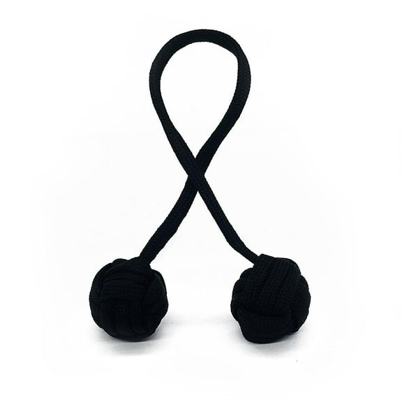 Fidget Beads Skill Toys, Fidget Toys, Parachute Cord and Steel Beads Handmade Fidget Beads, Beginners Worry Beads One Rope Fidget Toys