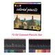 thumbnail image 5 of H&B Lápices de colores al óleo Set 72 colores Lápices de bocetos de colores preafilados H&B Lápices, 5 of 7