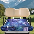 thumbnail image 3 of Uourmeti Golf Cart Seat, Compatible with Sports, Suitable for 2 Passenger Non-slip, Turtle Galaxy Print, 3 of 8