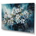 thumbnail image 2 of DESIGN ART Designart "White Blue Apple Tree Artistry I" Floral Apple Tree Wall Decor 40 in. wide x 30 in. high, 2 of 5