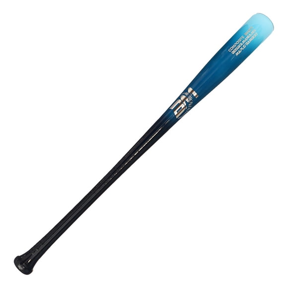 Beisbolmania Bat Beisbol Compuesto Maple Bamboo BM271 Juvenil 30 Negro con Azul