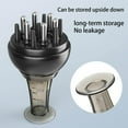 thumbnail image 4 of Scalp Applicator Comb 4ml Convenient Multiple Functions for Travel Applicator Comb Brush Home Men Black, 4 of 9