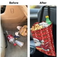 thumbnail image 6 of Yuyamidu Santa Claus Car Trash Bag for Vehicle, Home, Office Accessories Candy Canes Auto Garbage Bag Dustbin Container Foldable Waste Basket Storage Pockets, Red Christmas, 6 of 7