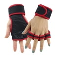 thumbnail image 5 of 1Pairs Weightlifting Training Gloves for Men Women New H7 U8J7, 5 of 8