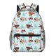 thumbnail image 1 of Balery Cute Pug Dogs Mochila Escolar Impresa, Mochila Ligera para Viajes Casual, Mochila Duradera y Cómoda Multifuncional, Mochila para Laptop-One Size, 1 of 5
