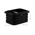 thumbnail image 2 of MLINS Surfboard Accessories Surfboard Leg Holes 6.50X5.00X3.00CM Black, 2 of 6