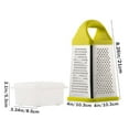 thumbnail image 4 of Vwrxbz 4 Sided Box Grater Stainless Steel Multifunctional Vegetable Cutter Shredder for Cheesotato Fruit, 4 of 8