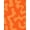 Orange, Pattern 1, variant on ODIKA 4'x6' Machine Washable Non-Slip Area Rug, Tangerine Dream Modern Design High Traffic Rug, Orange, 394506