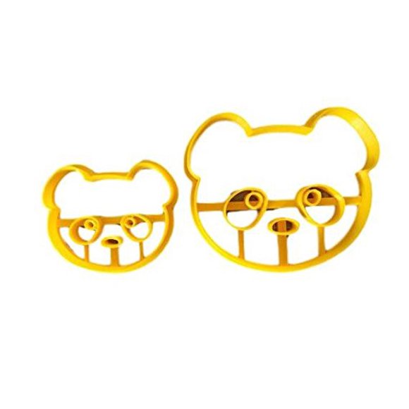 Panda Cookie Cutter (3 Inch)- Fast Shipping - Sharp Edges - Exceptional Quality