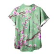 thumbnail image 5 of Mujeres Pantalones Cortos Impresos Blusas de Manga Corta Y Top Regular, Vestido de Moda de Verano Casual para Mujeres, 5 of 5