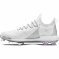 thumbnail image 4 of Under Armour Bryce Harper 4 Low Men's Metal Baseball Cleats, White / White, 12, 4 of 5